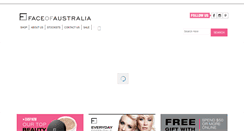 Desktop Screenshot of faceofaustralia.com.au